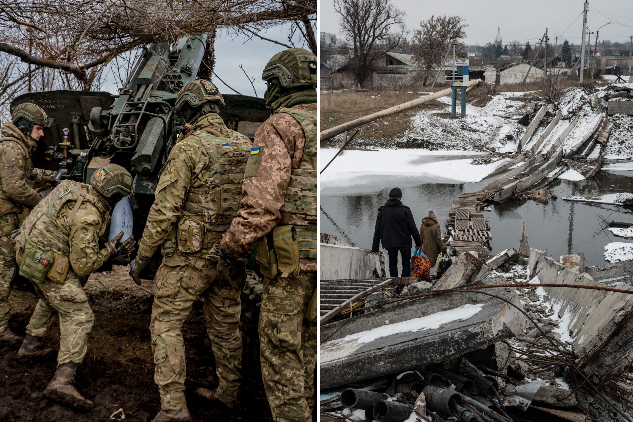 ukraine bakhmut bridges russia war withdrawal isw