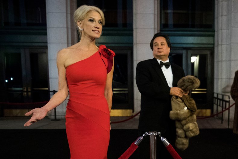 Kellyanne Conway and George Conway before divorce