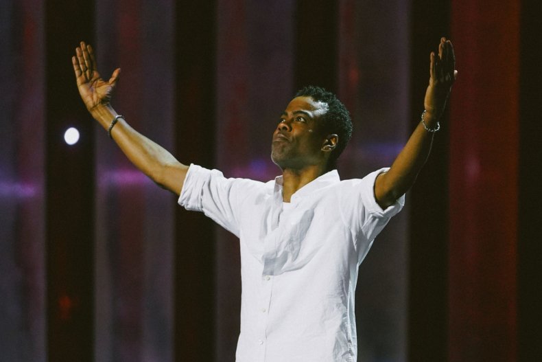 Chris Rock During Netflix Live Show