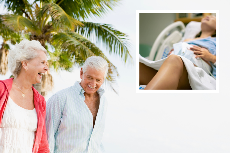 couple choosing holiday over daughter cheered
