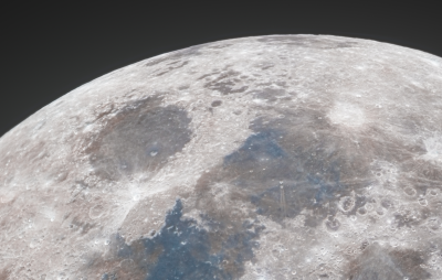 Close up detail of the moon Close up detail of the moon