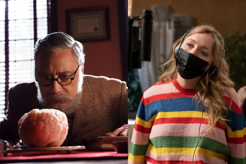 Taika Waititi and director Alice Mathias