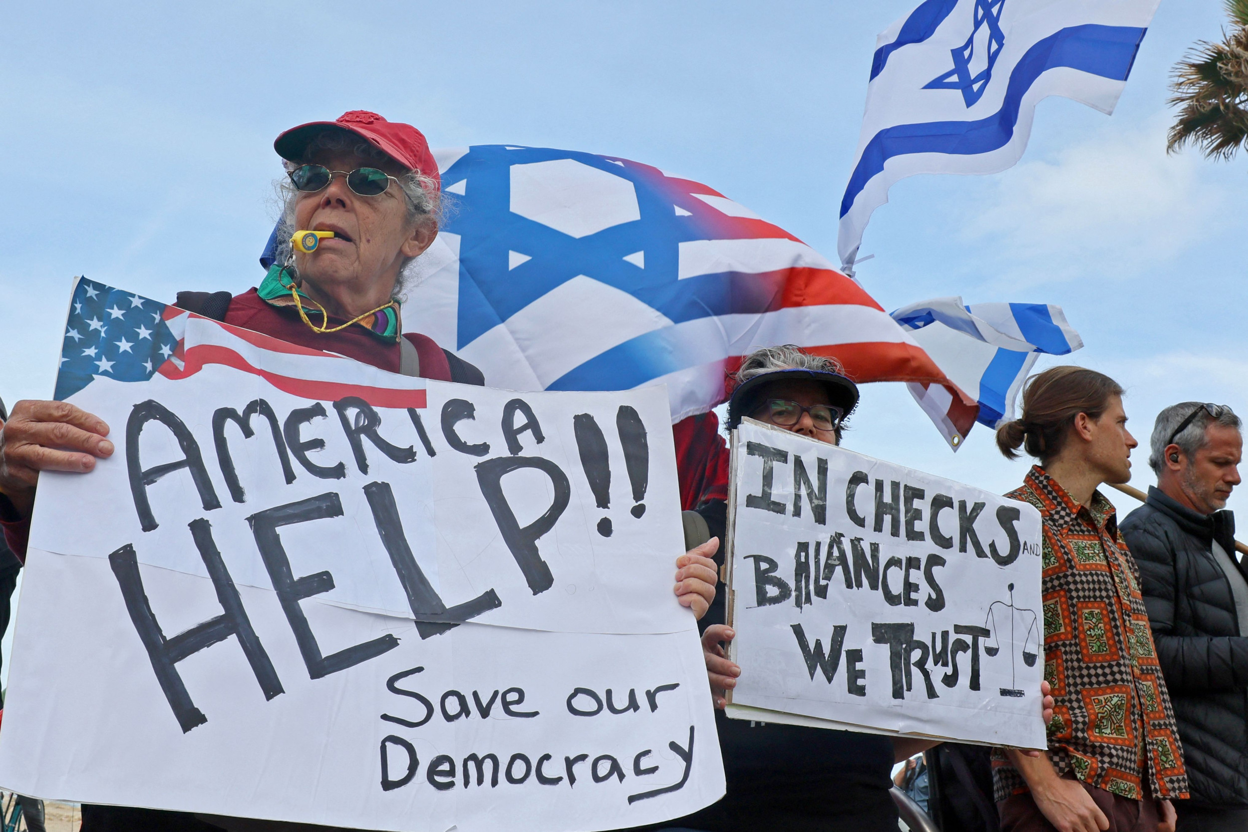 protesting netanyahus reforms