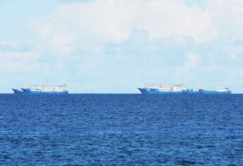 China Maritime Militia Swarms Philippine-Held Island