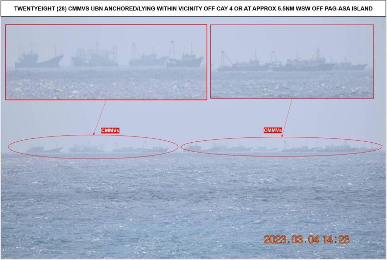 China Maritime Militia Swarms Philippine-Held Island