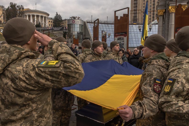 Ukrainian soldiers
