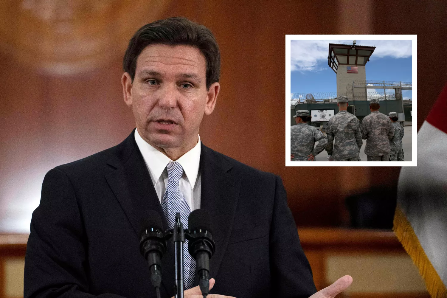 Ron DeSantis' Superior Speaks Out Amid Guantanamo Torture Accusations - Vimarsana News