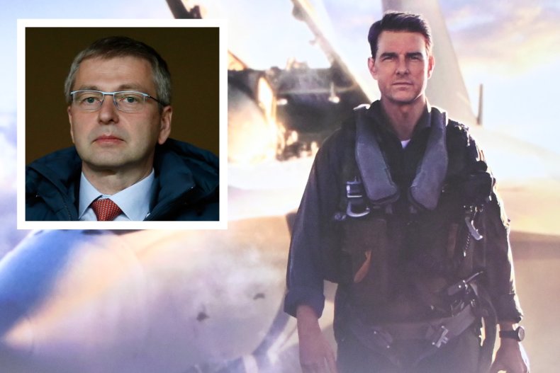Dmitriy Rybolovlev allegedly part-funded "Top Gun: Maverick"