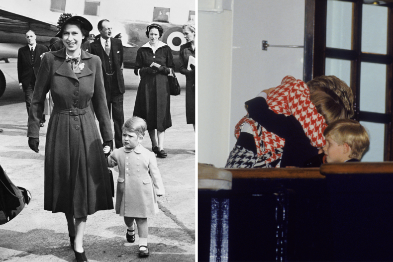 Queen Elizabeth, Prince Charles, Princess Diana Children