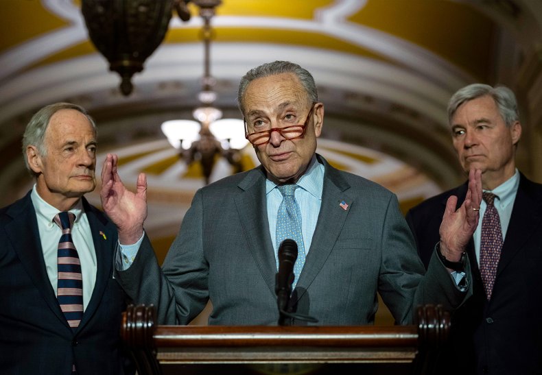 Senate Majority Leader Chuck Schumer