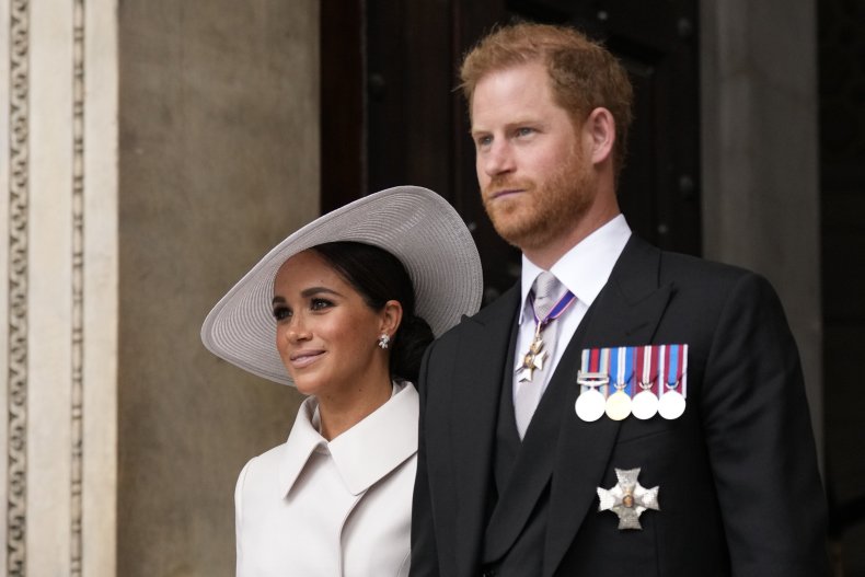 Prince Harry and Meghan Markle Platinum Jubilee
