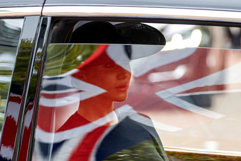 Meghan Markle at Queen's Funeral
