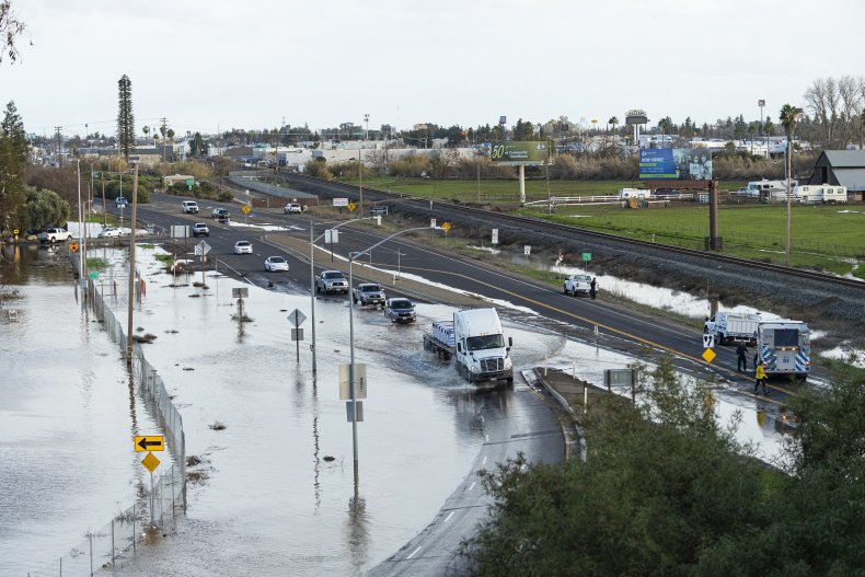 California flooding January atmospheric river
