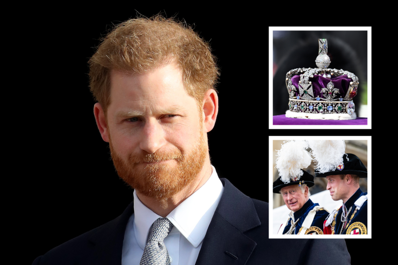 Prince Harry Coronation Royals