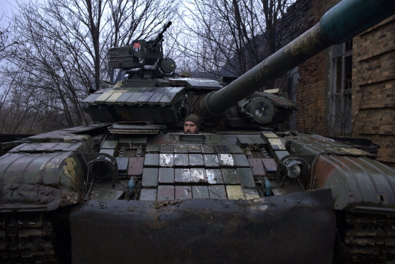 Ukrainian crewman