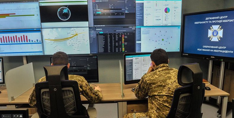 Ukraine state cyber threat operations center