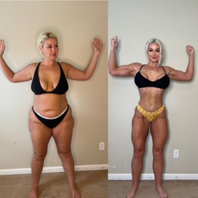woman loses 80 lbs in 8 months