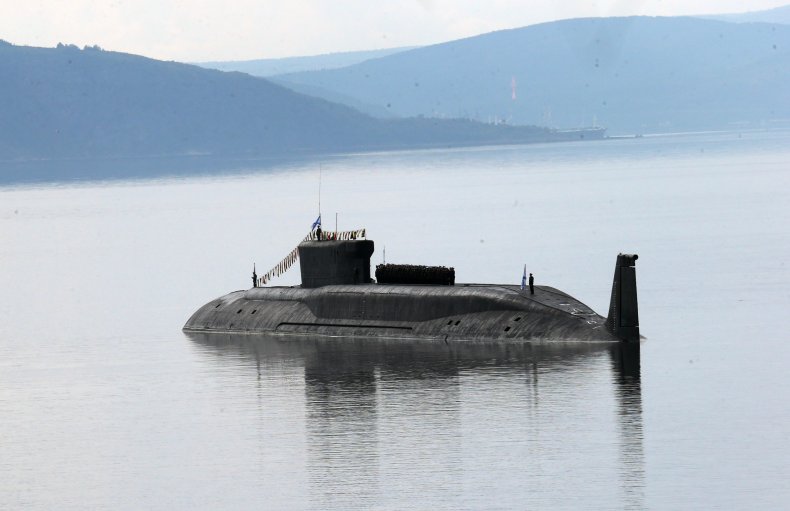 Russian nuclear submarine Yuri Dolgorukiy
