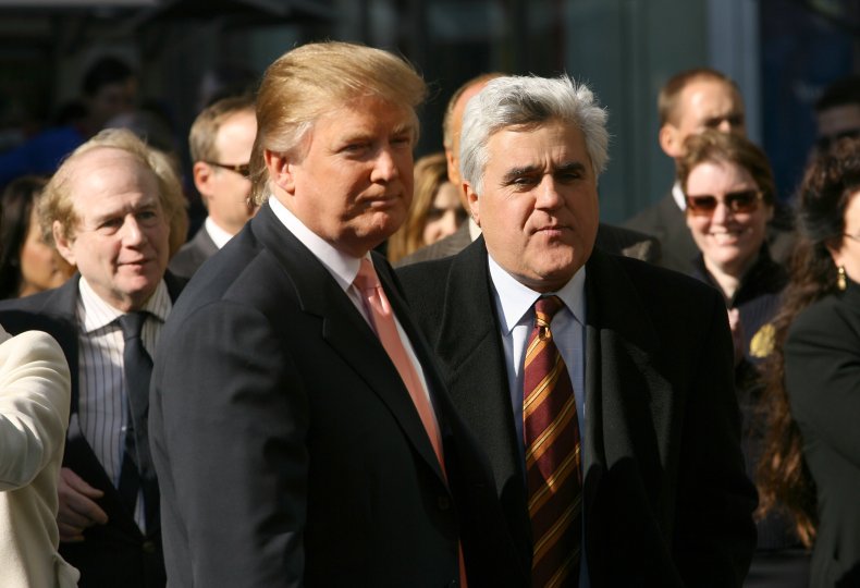 Donald Trump and Jay Leno in 2007