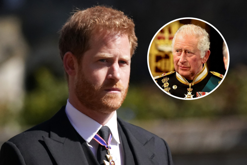 Prince Harry and King Charles' Coronation