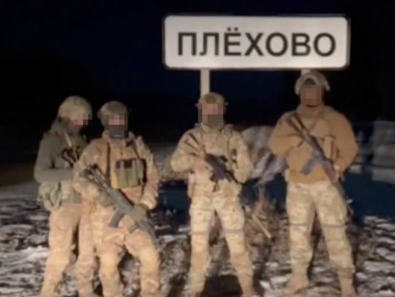 Video of anti-Putin 'insurgents'
