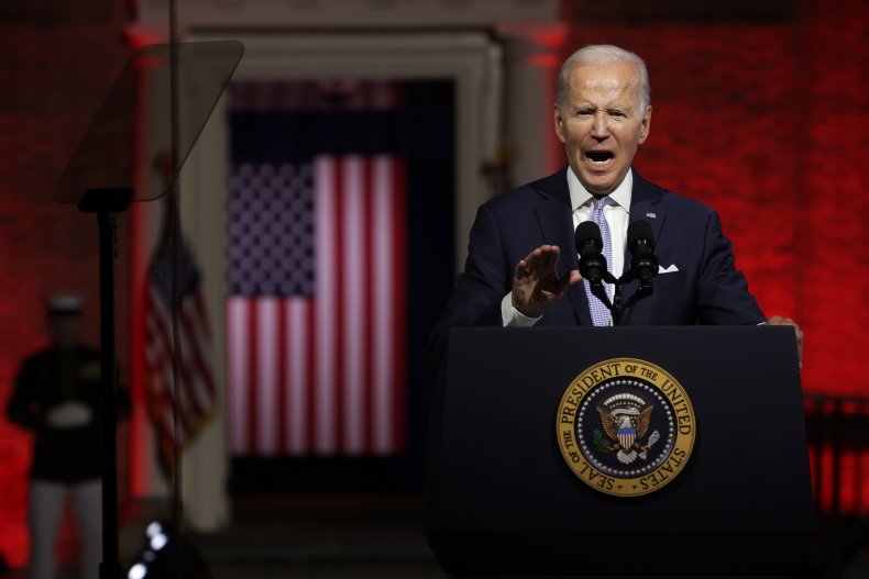 President Joe Biden delivers a primetime speech 