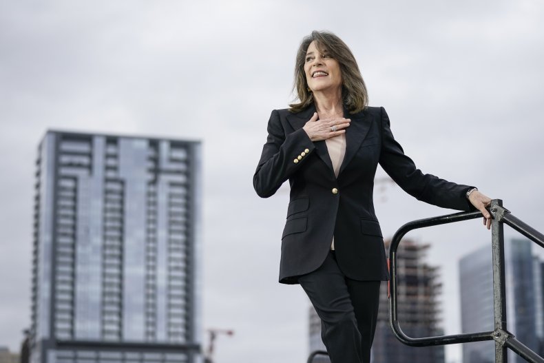 Marianne Williamson endorses Bernie Sanders