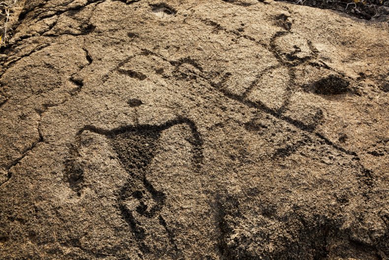 hawaii petroglyphs