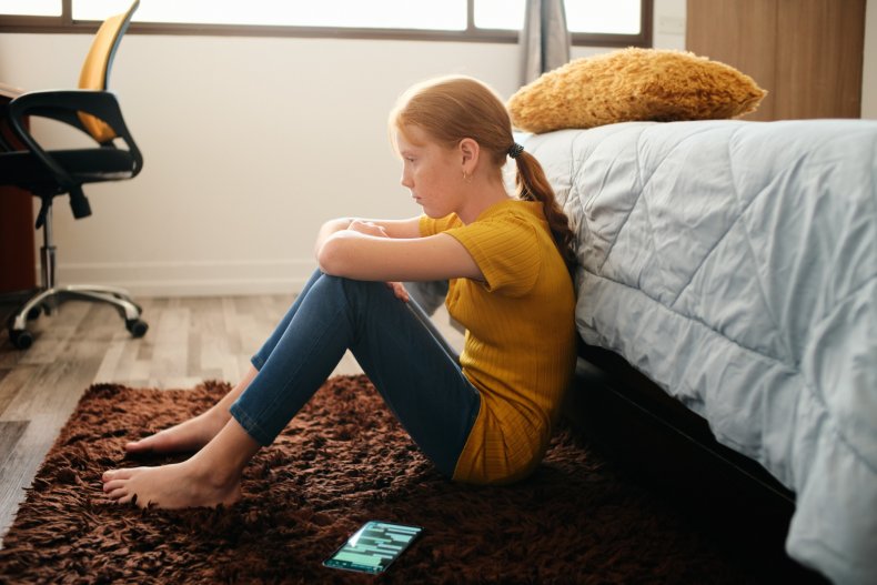 Teenager Struggling With Loneliness At Home