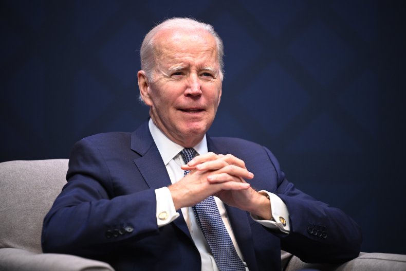 Joe Biden in San Diego, California