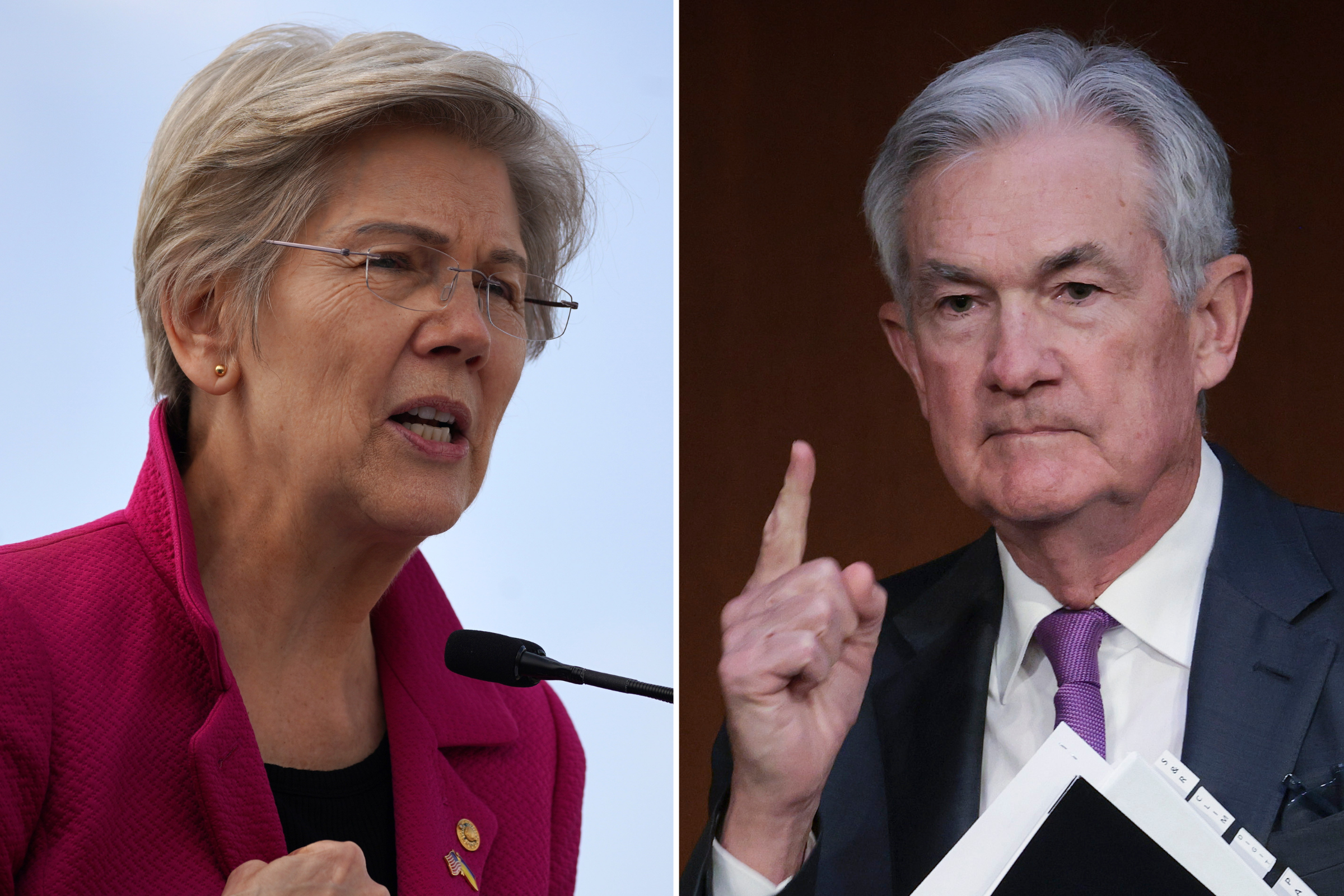 Elizabeth Warren Throws Jerome Powell Under the Bus Over Bank Collapse thumbnail