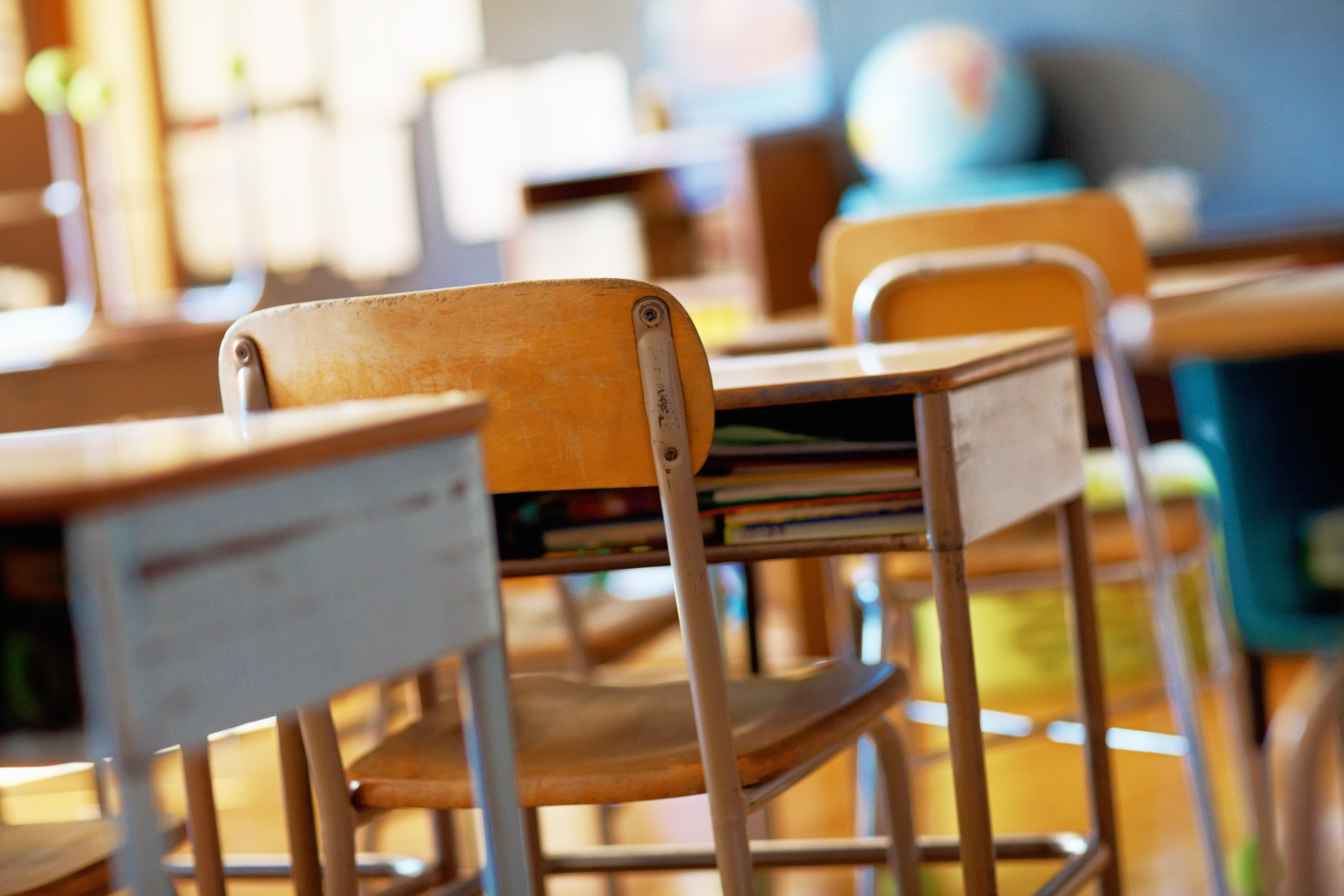 empty classroom