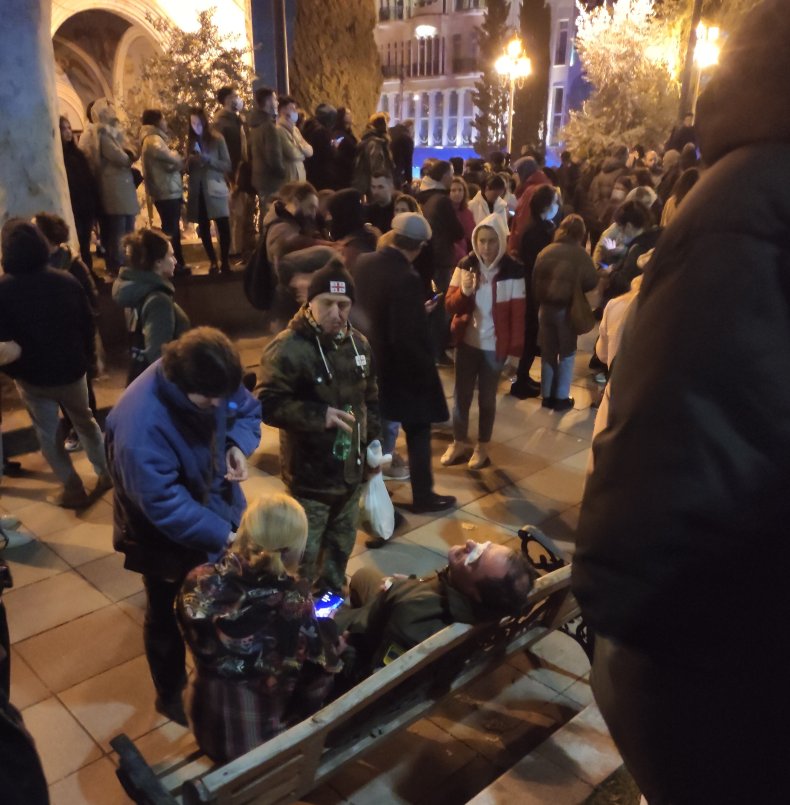 Tear Gas Tbilisi