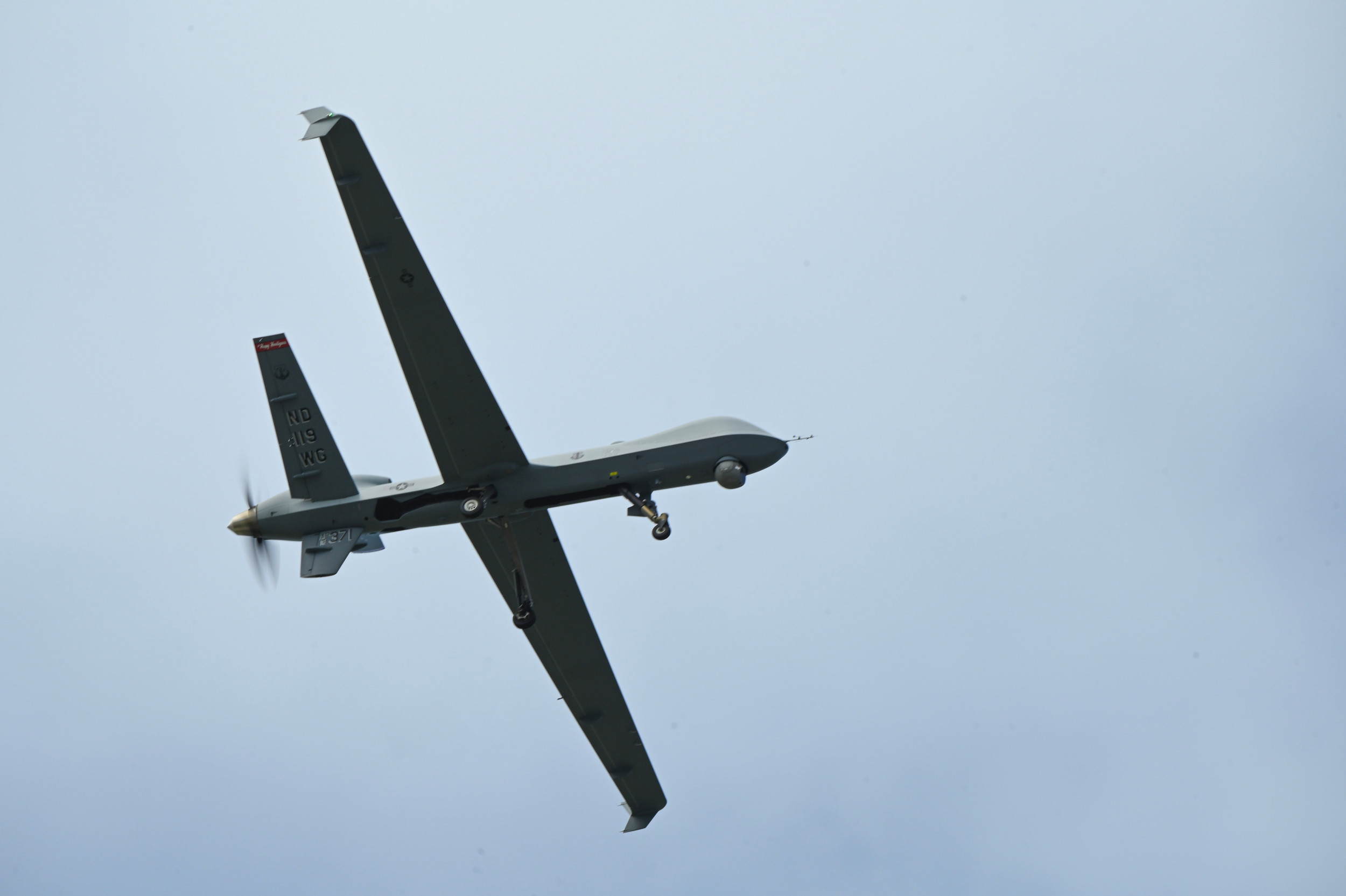 us mq 9 reaper spy drone near guam