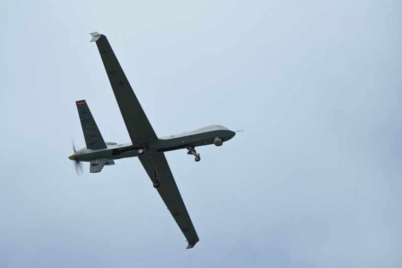 US, MQ-9, Reaper, spy, drone, near, Guam