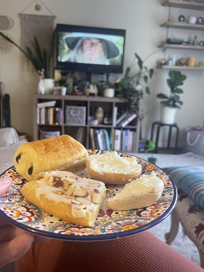 A treat from the Hobbit Day festivities.