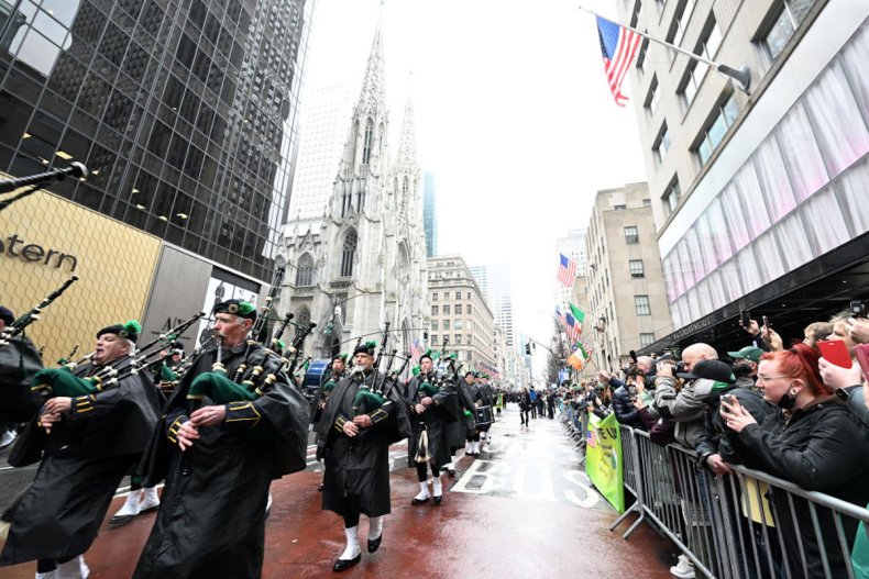 2022 St. Patrick's Day parade