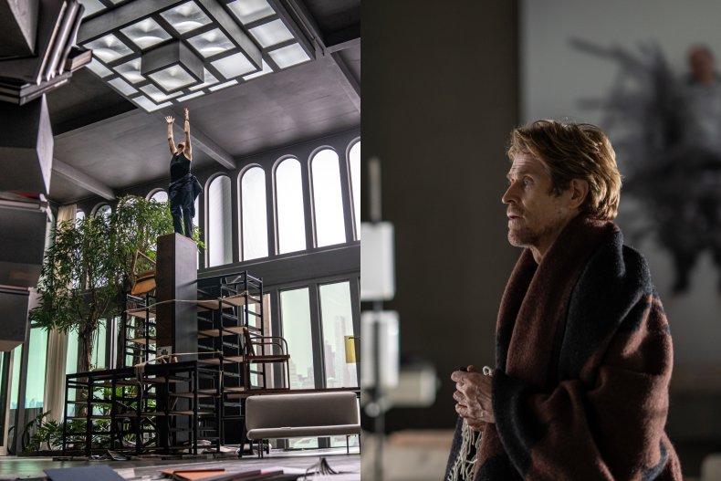 Willem Dafoe diam dari film Inside