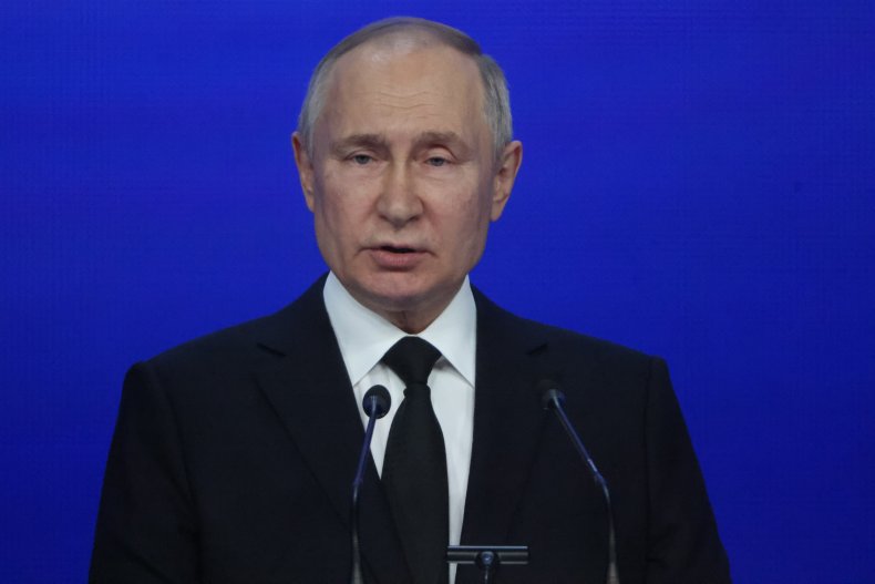 Vladimir Putin Speaks at the Kremlin