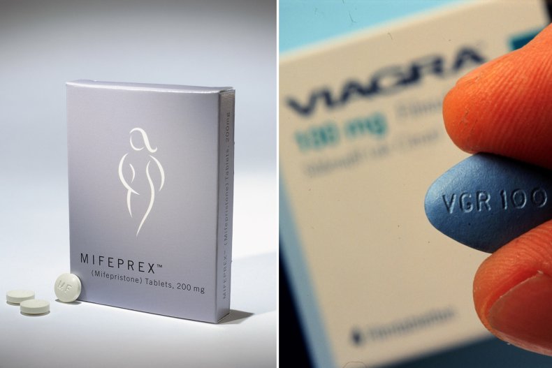 Mifepristone Viagra Safety Comparison Abortion Pill Drugs