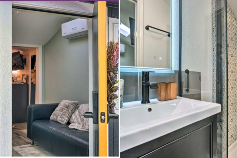 Tiny home interior