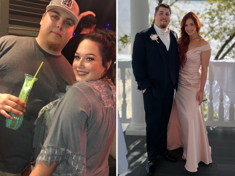Ein Paar lässt insgesamt 175 Pfund für die Hochzeit des besten Freundes fallen 2 Funktion zum Abnehmen