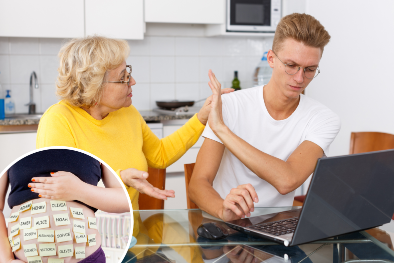 mother backed after argument with son