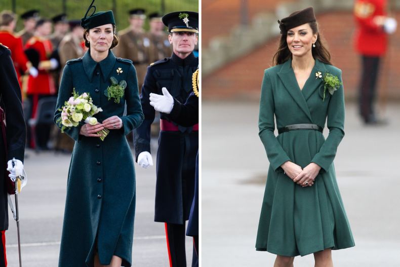 Momen Fashion Hari Kate Middleton St Patrick