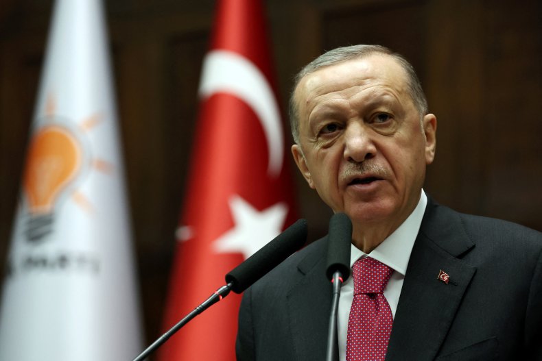 Erdogan at AKP conference Ankara March