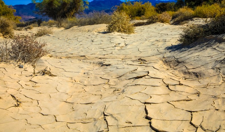 drought land california