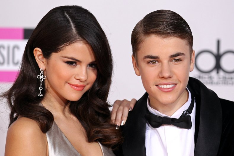 Justin Bieber and ex Selena Gomez
