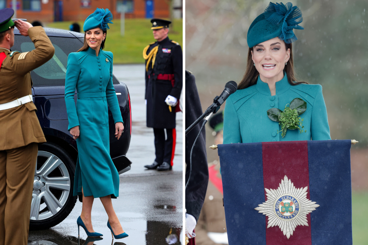 kate middleton st patrick day youtube