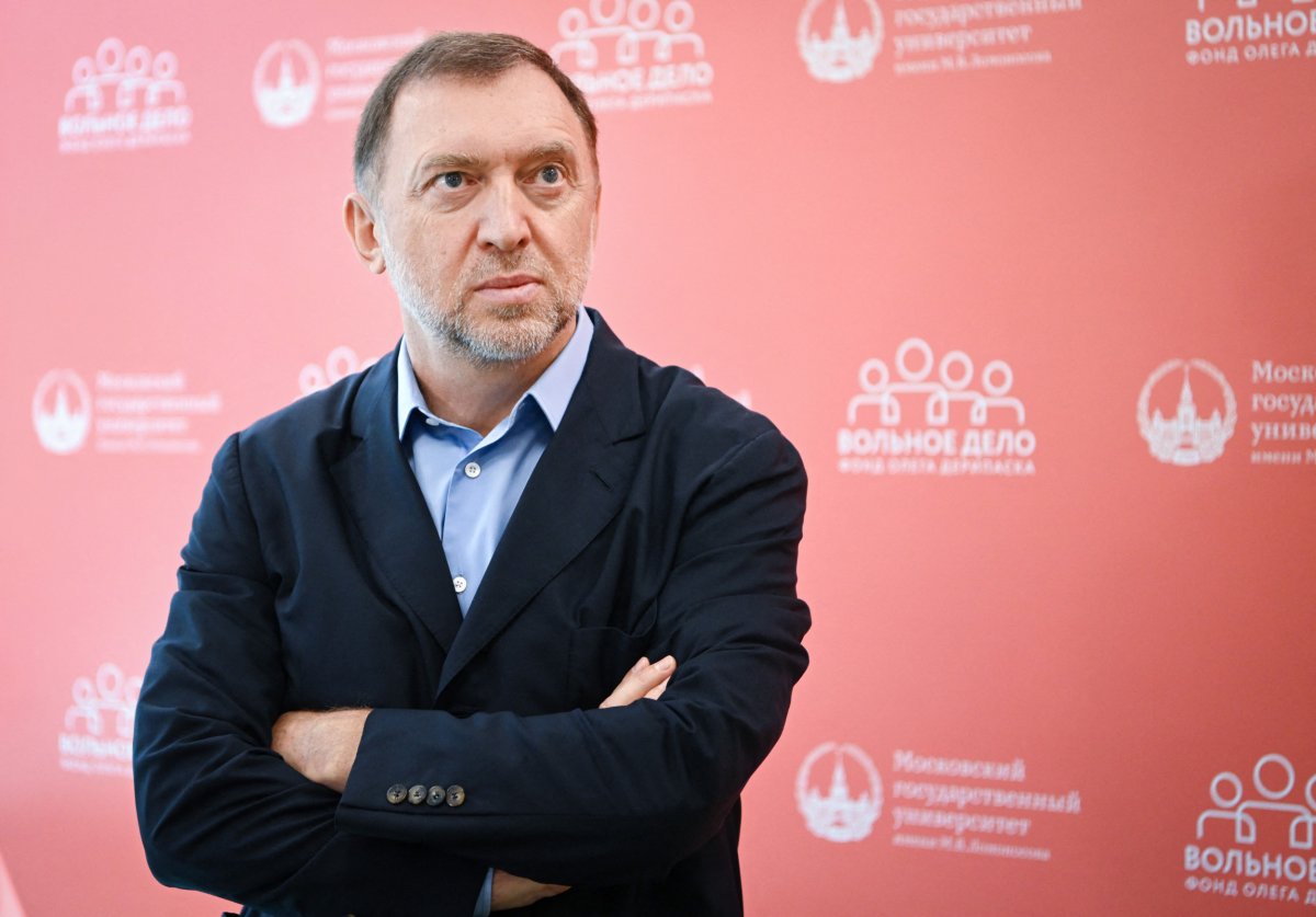 Russian oligarch Oleg Deripaska Moscow Russia 2022
