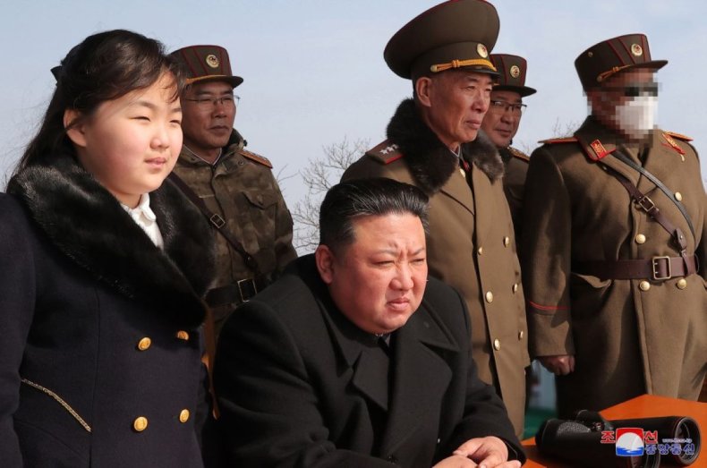 North, Korea, Kim, daughter, nuclear, counterattack, drills